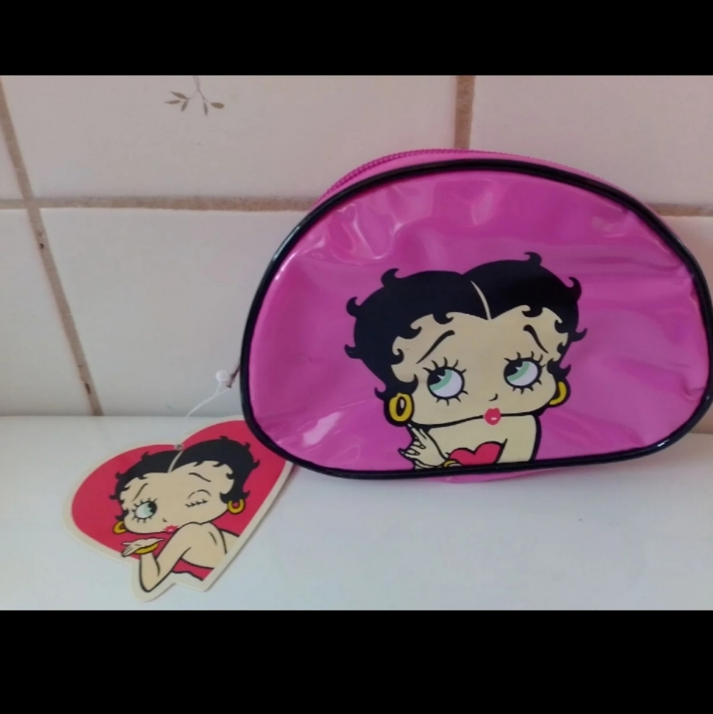 Betty boop cosmetic bag